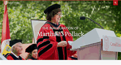 Desktop Screenshot of inauguration.cornell.edu