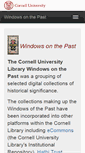 Mobile Screenshot of collections.library.cornell.edu