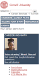 Mobile Screenshot of career.cornell.edu