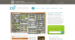 Desktop Screenshot of cuic.entomology.cornell.edu