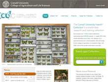 Tablet Screenshot of cuic.entomology.cornell.edu