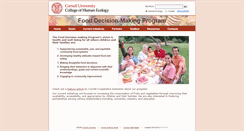 Desktop Screenshot of familyfood.human.cornell.edu