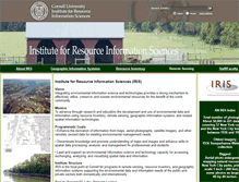 Tablet Screenshot of iris.css.cornell.edu