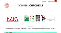 Desktop Screenshot of ezramagazine.cornell.edu