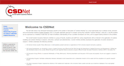 Desktop Screenshot of csdnet.dyson.cornell.edu