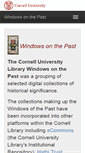 Mobile Screenshot of historical.library.cornell.edu