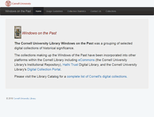 Tablet Screenshot of historical.library.cornell.edu